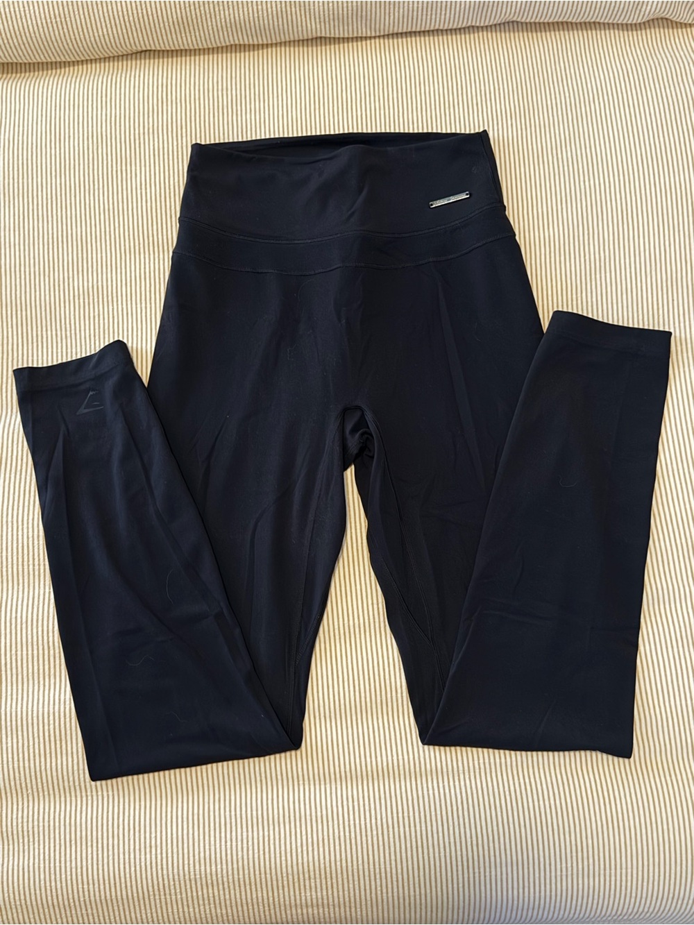 Whitney Simmons/Gymshark Black High-Waisted Leggings